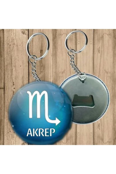 Akrep Burcu Anahtarlık - Açacaklı Anahtarlık ürün görseli