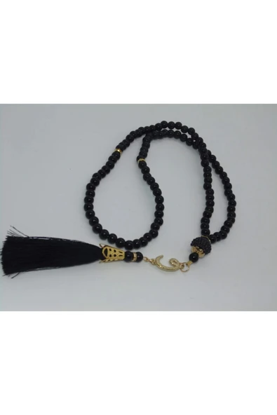 Inci Tesbih Vav Model ( Siyah ) ürün görseli