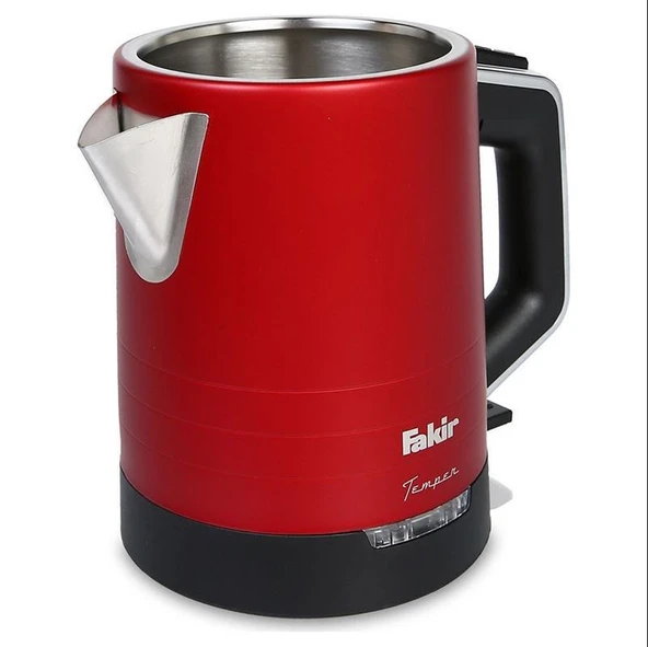 Fakir Temper Kırmızı 1800 W Çelik Çay Makinesi - Resim 2