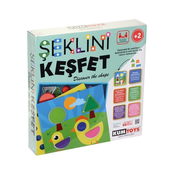 5306 KumToys, Şeklini Keşfet / +2 yaş ürün görseli