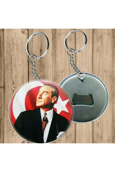 Atatürk Görselli Anahtarlık ürün görseli