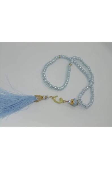 Inci Tesbih Vav Model ( Açık Mavi ) ürün görseli