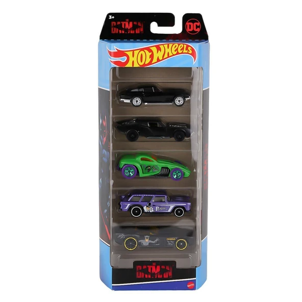 1806 Hot Wheels Beşli Araba Seti - Resim 5