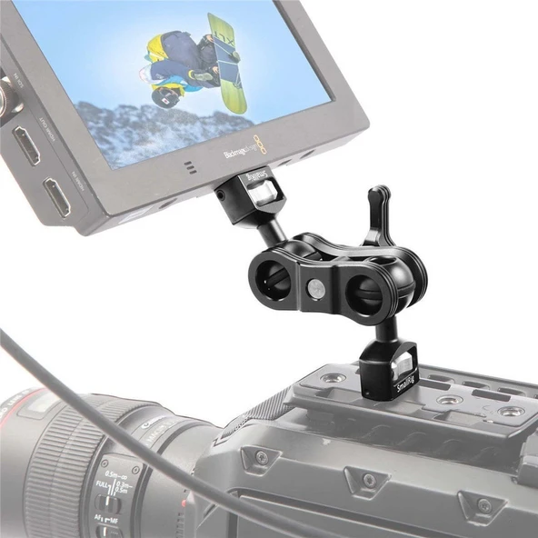 SmallRig 2070B Çift Bilyalı Eklem Kolu (1/4 '' Vida) - Resim 4