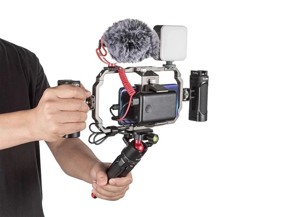 SmallRig 3384B Cep Telefonu Yayın Kiti - Resim 4
