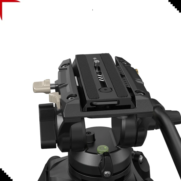 SmallRig 3751 AD-01 Profesyonel Video Tripod - Resim 6