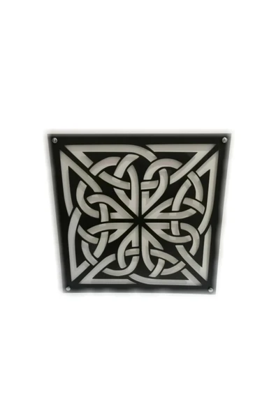 3 Boyutlu Lüks Ahşap Tablo - Sarmaşık ürün görseli