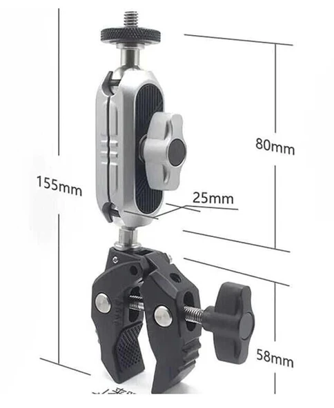 Oem Marka JX006 Metal Mağiç Arm ile Kelepçe - Resim 2