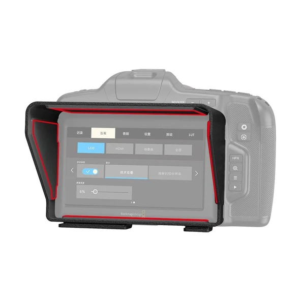 SmallRig 3273 BMPCC 6K PRO / 6K G2  için LCD Gölgeliği - Resim 4