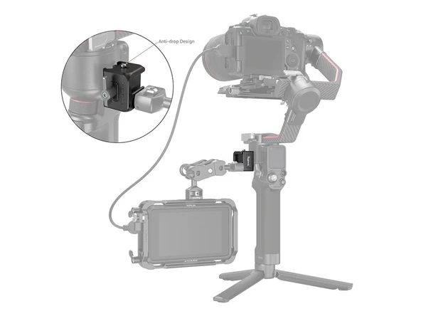SmallRig 3025 DJI RS 2 / RS 3 /  RS 4 için  Aksesuar Bağlantısı - Resim 4