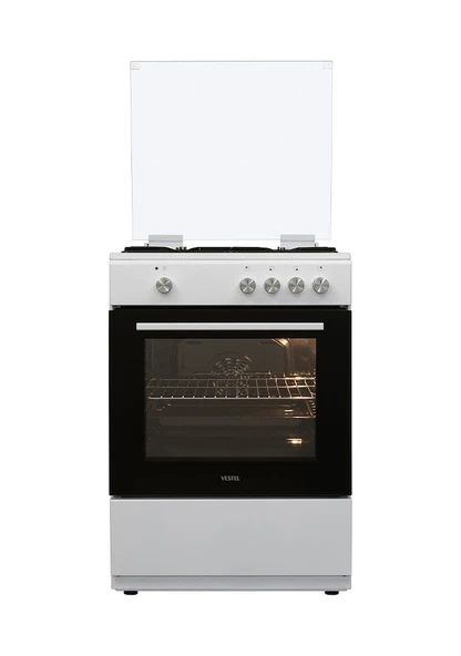 Vestel SF 7400 DG Beyaz Ocaklı Fırın - 1