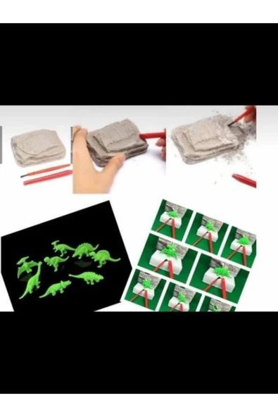 Arkeoloji Kazı Oyuncağı - Dinazor Kazı Oyuncağı - Arkeoloji Oyuncağı - Resim 3