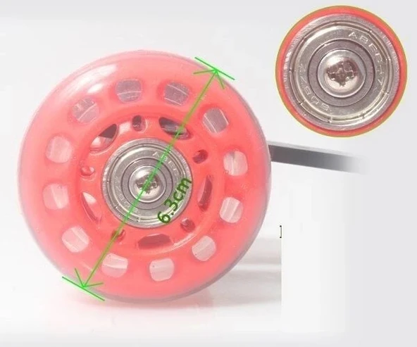 Commlite CS-VD1 Fotoğraf Makinesi Video Kamera Tekerleği (Kırmızı) - Resim 4