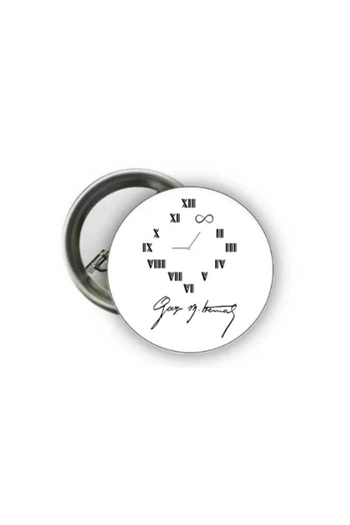 10 Kasım Rozeti - Atatürk Rozeti - İmza Rozet ürün görseli