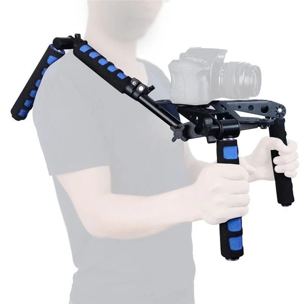 Commlite CS-K1 Universal DSLR Kameralar için Omuzluk - 3