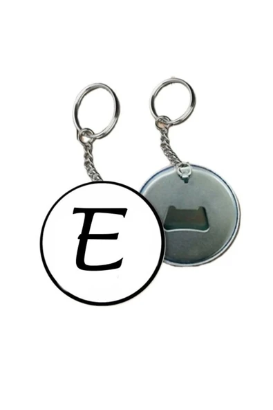 Açacaklı E Harfi Anahtarlık ürün görseli