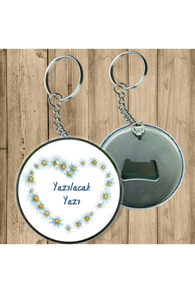 Anneler Günü Hediyesi Isime Özel Anahtarlık ( Açacaklı Anahtarlık )