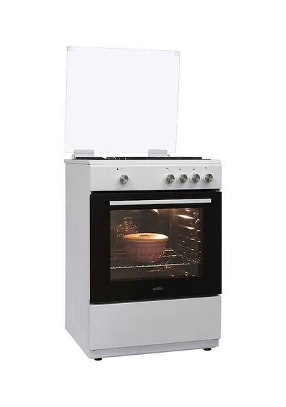 Vestel SF 7400 DG Beyaz Ocaklı Fırın - 4