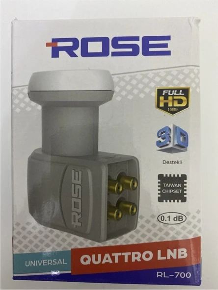 Rose Quattro Lnb Merkezi Sistem Lnb - Resim 2