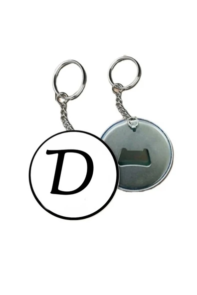 Açacaklı D Harfi Anahtarlık ürün görseli