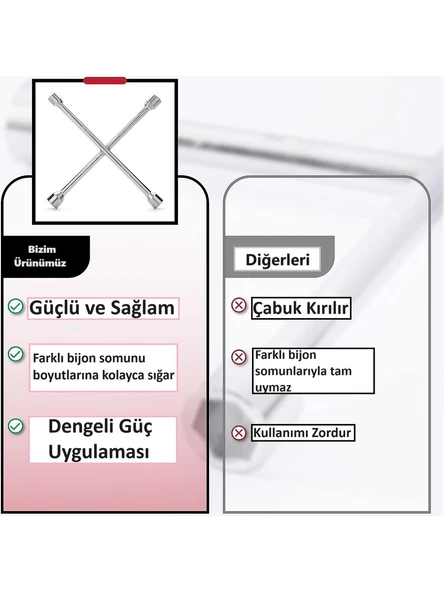 Aksan Bijon Anahtarı 4'lü - Resim 3