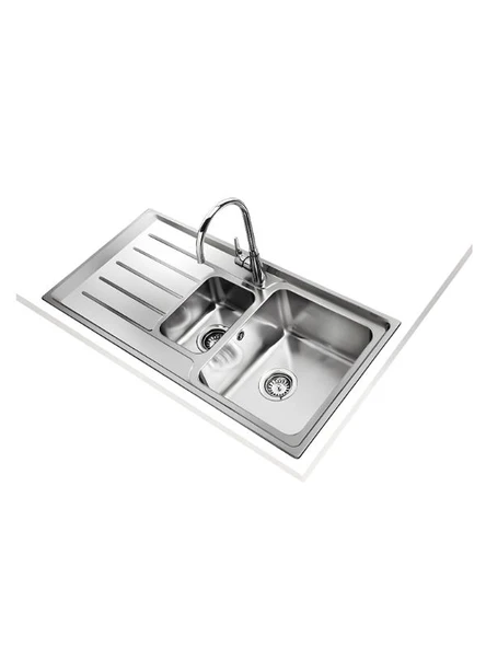 Teka Vitae 60 B Sol Paslanmaz Çelik Eviye - 2