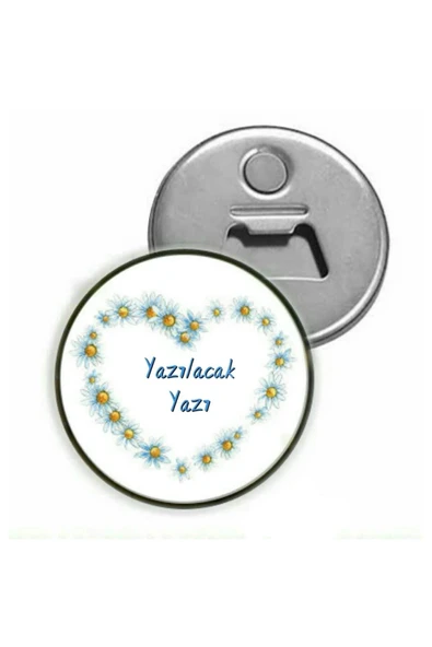 Anneler Günü Hediyesi Isime Özel Magnet ( Açacaklı Magnet ) ürün görseli