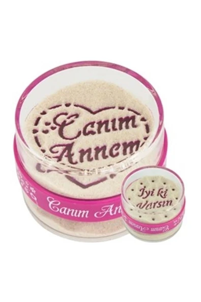 Canım Annem Yazılı Kum Saati - Kumdan Hediye ürün görseli