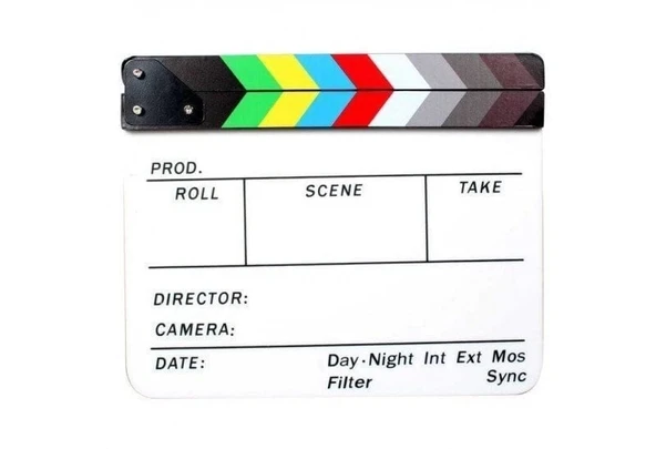 Andoer CBP-FCB Renkli Yönetmen Tahtası (Beyaz) D9501 - Resim 4