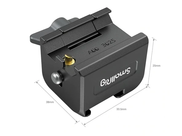 SmallRig 3025 DJI RS 2 / RS 3 /  RS 4 için  Aksesuar Bağlantısı - Resim 2