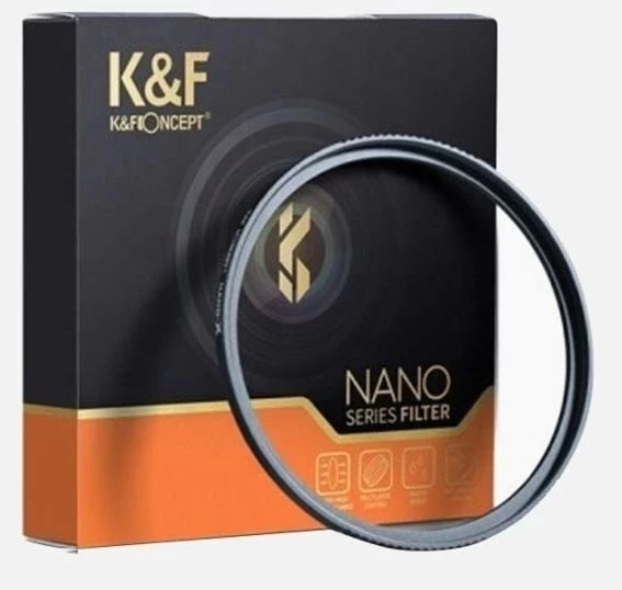 K&F Concept 86mm NANO SERIES MRC-UV Ultra Hıgh Waterproof Anti Scratch Filtre ürün görseli