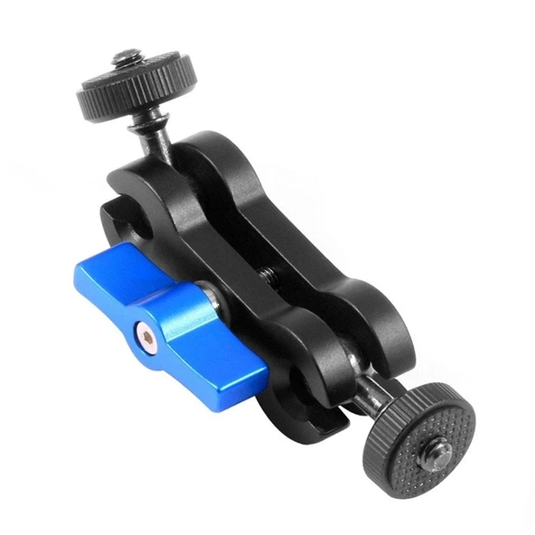 Andoer D9424R Çift Bilyalı 1/4 İnç Vidalı Bilyalı Sihilri Kol ürün görseli