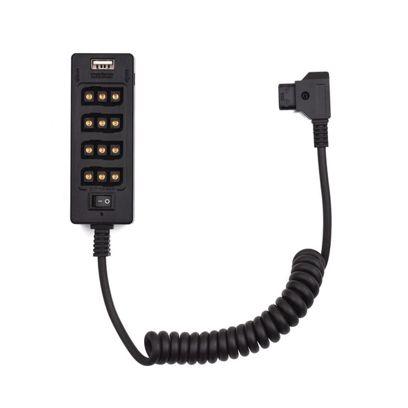 Andoer D-Tap B Tipi Soket D-tap Erkek-8 Portlu Güç Kaplosu D9817 - Resim 3