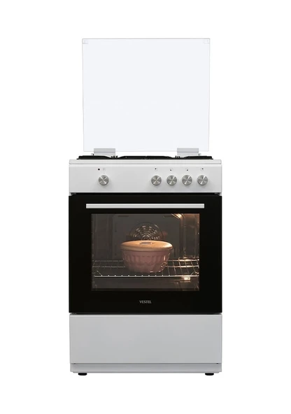 Vestel SF 7400 DG Beyaz Ocaklı Fırın - 5
