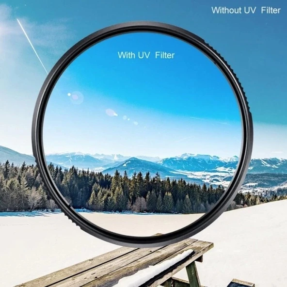 K&F Concept 86mm NANO SERIES MRC-UV Ultra Hıgh Waterproof Anti Scratch Filtre - Resim 3