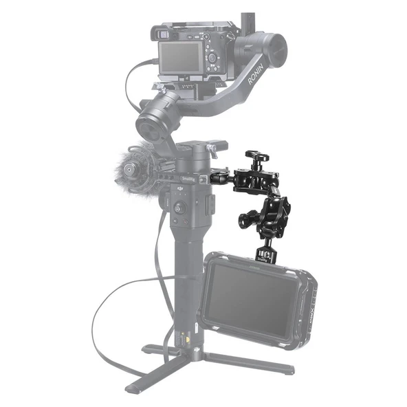 SmallRig 2109B Çift Başlı Bilyalı  ve Uzatmalı  Eklemli (1/4 ''-20 Vida) Kol - Resim 5