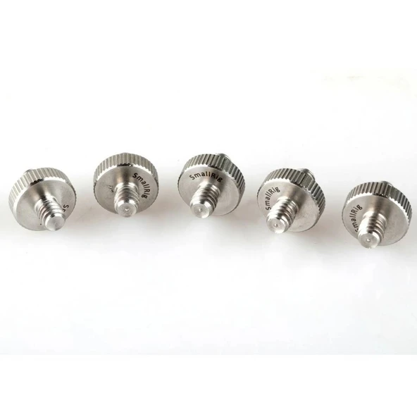 SmallRig 1879 1/4'' dişli Çift Başlı Vida 5 adet - Resim 3