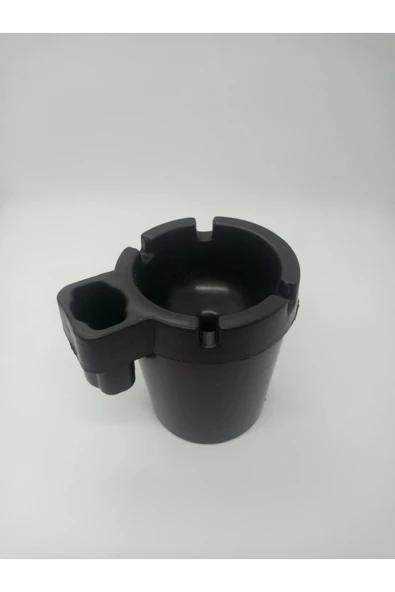 Çakmaklık Bölümlü Kokusuz Küllük ( Siyah ) ürün görseli