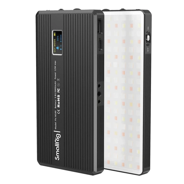 SmallRig 3157 Pix M160 (13Watt) RGB LED Video ışığı ürün görseli