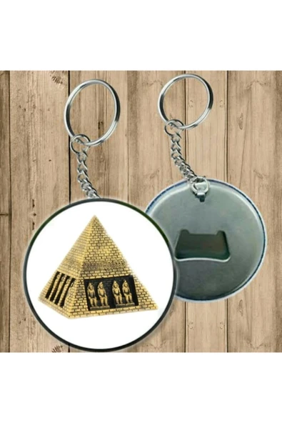 Piramit Model - Açacaklı Anahtarlık ürün görseli