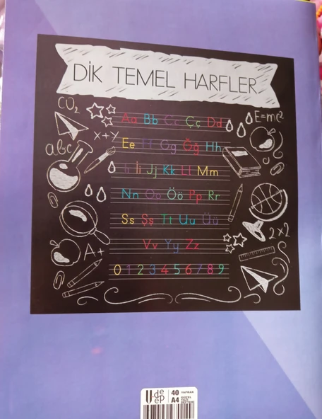 Büyük boy Güzel yazı defteri (5 adet) udeep - 2