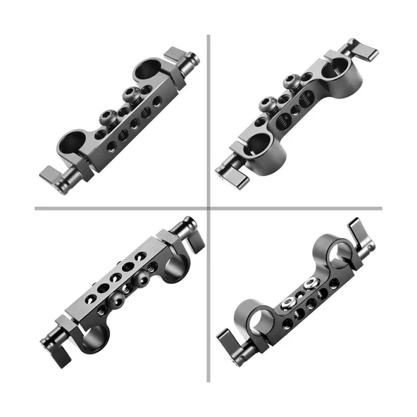 SmallRig 2061 Süper Hafif 15 mm Raylı Blok (2'li Paket) - Resim 2