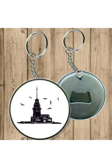 Kız Kulesi Model - Açacaklı Anahtarlık