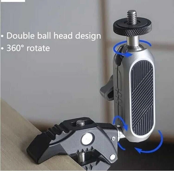 Oem Marka JX006 Metal Mağiç Arm ile Kelepçe - Resim 4