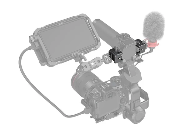 SmallRig 3025 DJI RS 2 / RS 3 /  RS 4 için  Aksesuar Bağlantısı - Resim 8