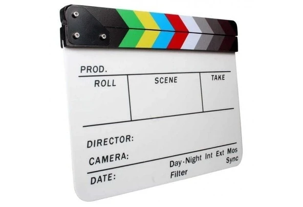 Andoer CBP-FCB Renkli Yönetmen Tahtası (Beyaz) D9501 - Resim 2