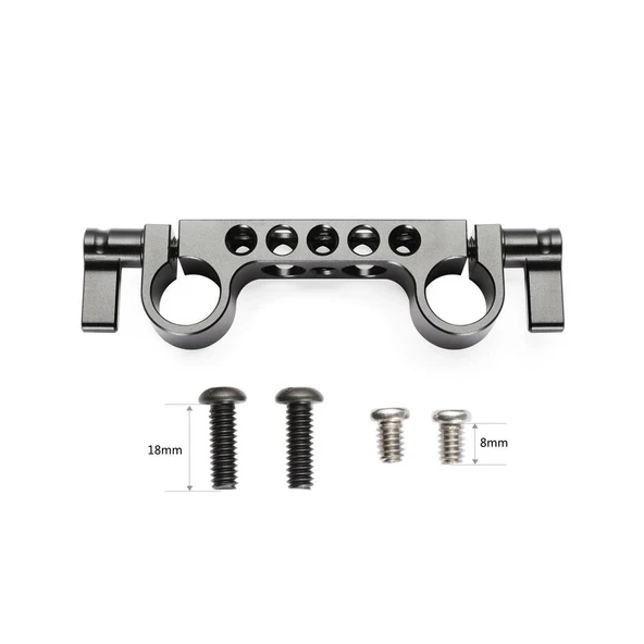 SmallRig 2061 Süper Hafif 15 mm Raylı Blok (2'li Paket) - Resim 5