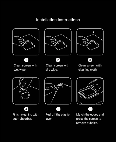 SmallRig 3274 BMPCC 6K PRO / 6K G2 için Ekran Koruyucu  (2 adet) - Resim 7