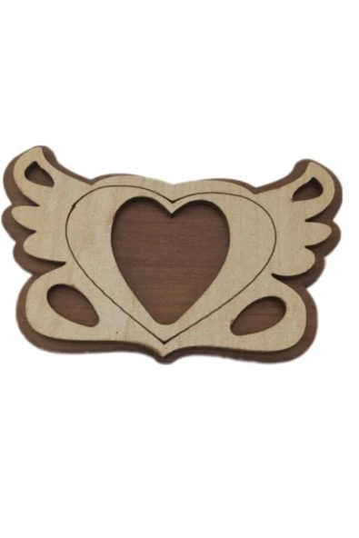 Ahşap Melek Magnet - Fotograflı Ahşap Magnet ( 10 Adet ) ürün görseli