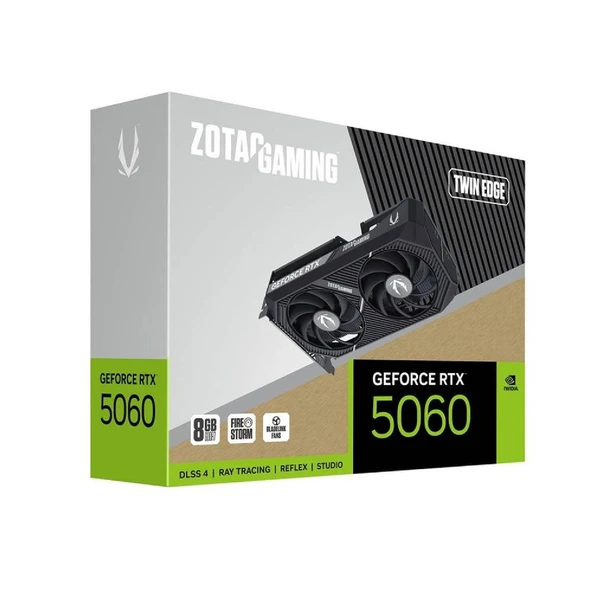ZOTAC GeForce RTX 5060 GAMING TWIN EDGE 8GB GDDR7 128Bit DLSS 4 Ekran Kartı - 6
